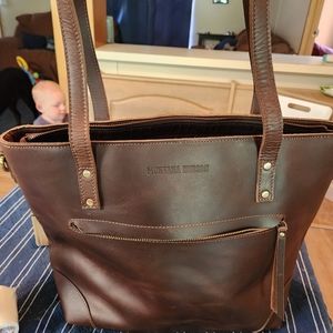 Montana hudson leather purse
